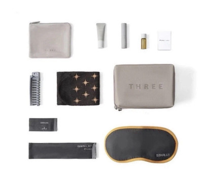 2 x STARLUX THREE Business Class International Flight Amenity Kit NEW