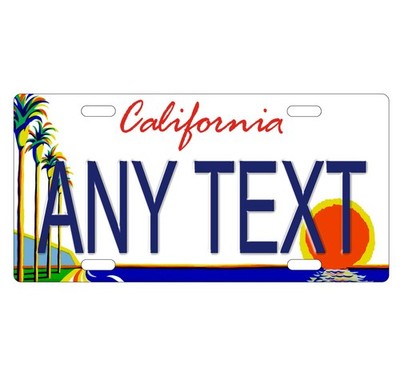 Novelty, Personalized State License Plates-California 94. Three Sizes Available