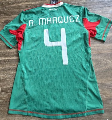 Adidas Mexico 2010 World Cup Home Rafa Marquez Futbol Soccer