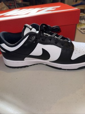 Size 8 - Nike Dunk Low Black White W for sale online | eBay