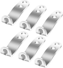 6pcs Fuel Rail Brackets For Ls1 Ls2 Ls6 Efi Intake Manifold Injector Spacer