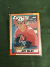 1990 Topps - Larry Walker #757 (RC)