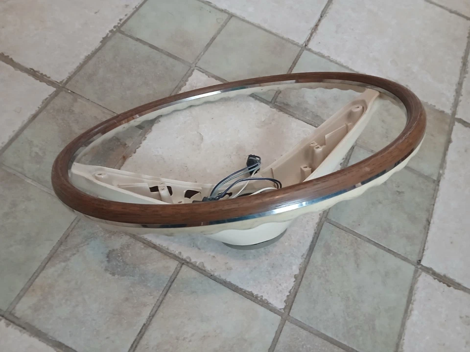 Ford Thunderbird 1967 parte del volante de grano de madera # C7SZ-3600-PAR FoMoCo nuevo de Lote Antiguo Foto 2 de 4