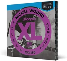 Electric guitar string set nickel wound