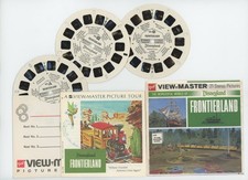 Disneyland Frontierland View-Master Reels A-176-E "E" edition Copy Front Cover