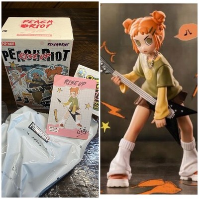 POP MART Peach Riot Rise Up - Confirmed GIGI LIL LEAD -Open Box, Sealed Bag