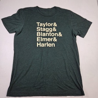 Buffalo Trace Mens Small Distillery Taylor Stagg Blanton Elmer Harlen T-Shirt 