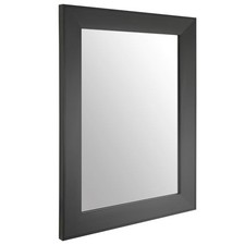 Rectangular Wall Mirror 12" x 16" Framed Mirror for 16"L x 12"W Black