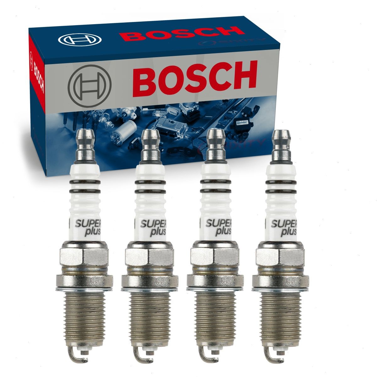 4 pc Bosch Nickel Copper Spark Plugs for 1990-1994 Mazda 323 1.8L L4 ec