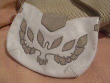 Handtasche Jette Joop, weiß mit Taube, echt ...