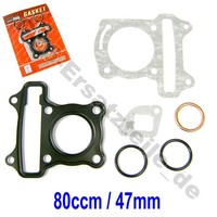 Zylinder Dichtsatz 80Cc Ø 47Mm FüR Agm Baotian Benzhou Jinlun Yiying Hyosung Rex