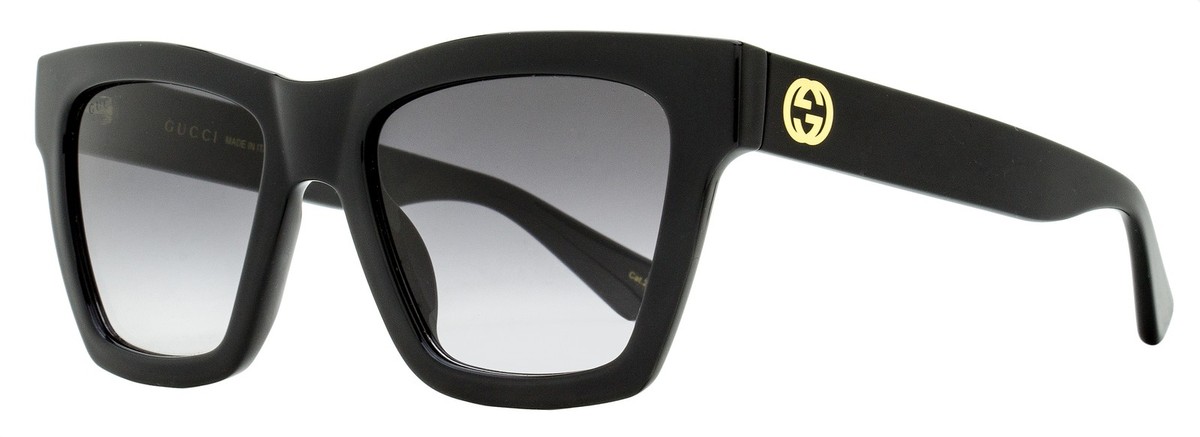 Gucci GG Square Sunglasses GG1714S 001 Black 54mm | eBay display picture 1