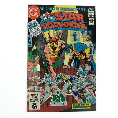 All-Star Squadron 1 DC Comics 1981 Roy Thomas Justice Society JSA Bronze Age