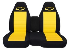 Truck Seat Covers W Design Fits 2004 To 2012 Chevy Colorado 60-40 Seat Wconsole