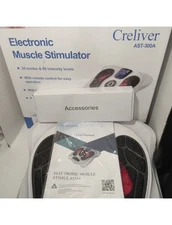 Creliver EMS Foot Massager And Nerve Stimulation AST-300H with Remote Tested