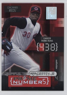 2001 Donruss Elite Prime Numbers 237/400 Ken Griffey Jr #PN-2A HOF k4s