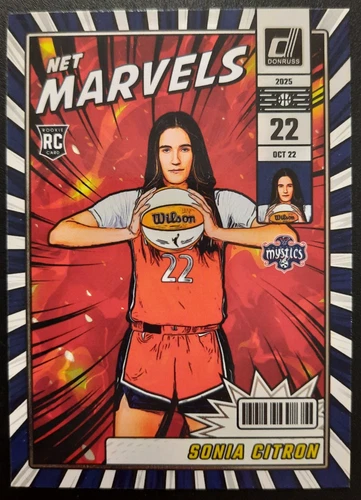2025 Panini Donruss WNBA SONIA CITRON Net Marvels Insert Rookie Card RC