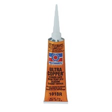 Permatex 3 Oz. Ultra Copper High-Temp RTV Silicone Gasket 81878 Pack of 12