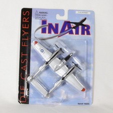 In Air Die Cast Flyers P-38 Lightning 1/100 S...