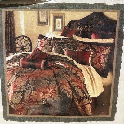 Vtg Waterford Carlingford Pillow Sham Berry 1 European 26''x26'' NEW Old Money