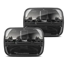 BICYACO 1 Pair 105W Rectangular 5x7/ 6x7 Inch Led Headlight High Low Beam Hea...