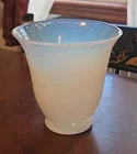 Yalos Casa Murano Art Glass Opalescent Vase MCM Italian