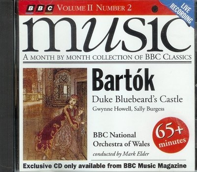 BELA BARTOK - Bartok: Duke Bluebeard's Castle, Vol. 2, No. 2 - CD - Live Live