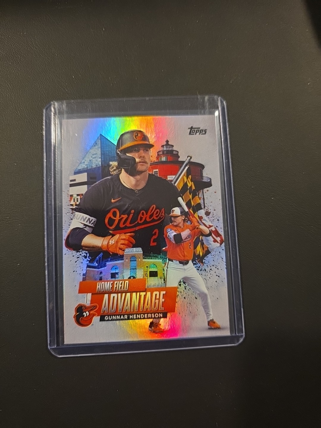 2025 Topps Series 1 Home Field Advantage Gunnar Henderson #HA-7