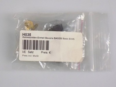 2x H035 spare part: carbon brushes for Einhell Bavaria bag230 angle grinder