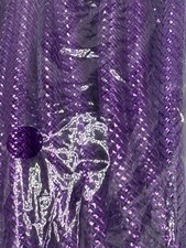 New Greenbrier Metallic Purple Deco Mesh Tube Flex Tube 36 Wreath