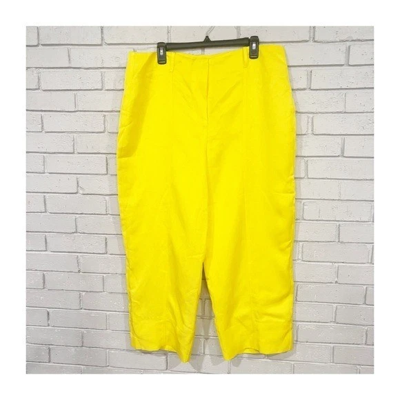 Boden Women’s Yellow Pants - Size 14