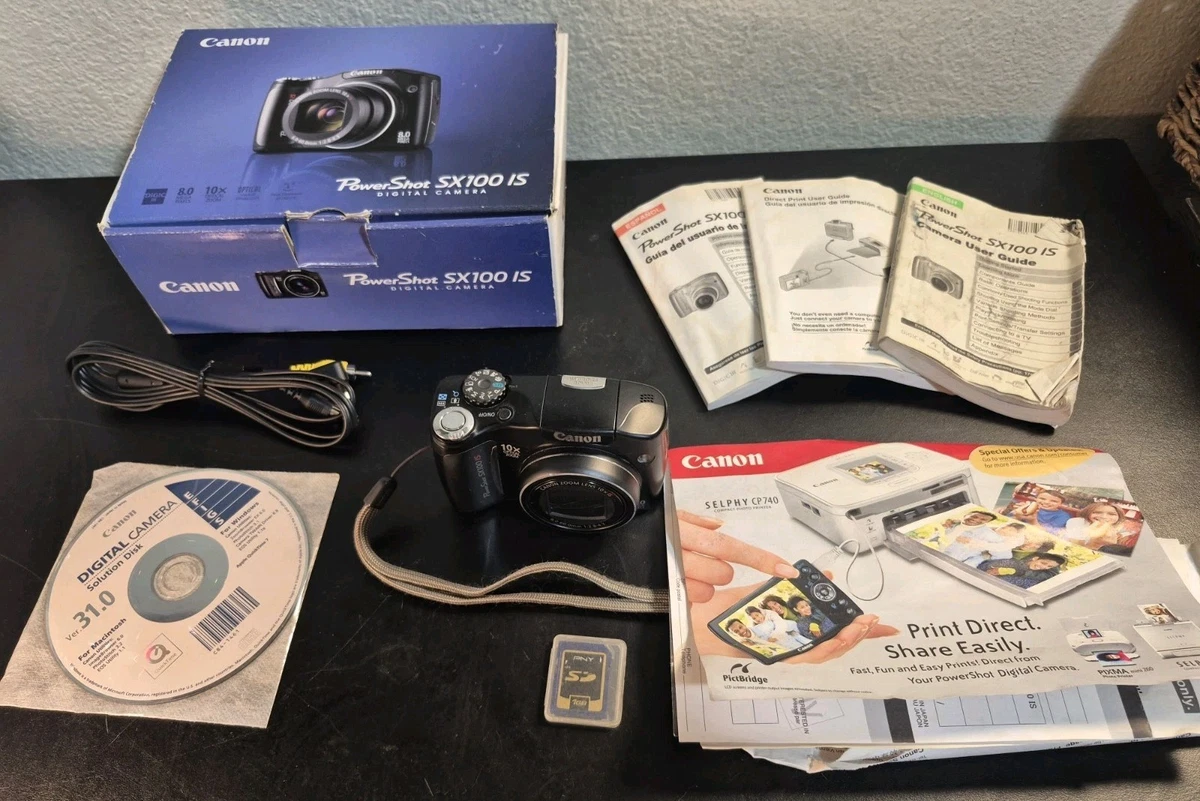 Preços baixos em Canon PowerShot SX100 IS Câmeras Digitais | eBay