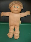 Vintage 1985 Appalachian Coleco Cabbage Patch Kids Doll Dimples Green Eyes Curly