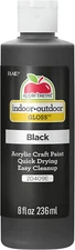Gloss Acrylic Paint in Assorted Colors (8 Oz), 20409 Gloss Black