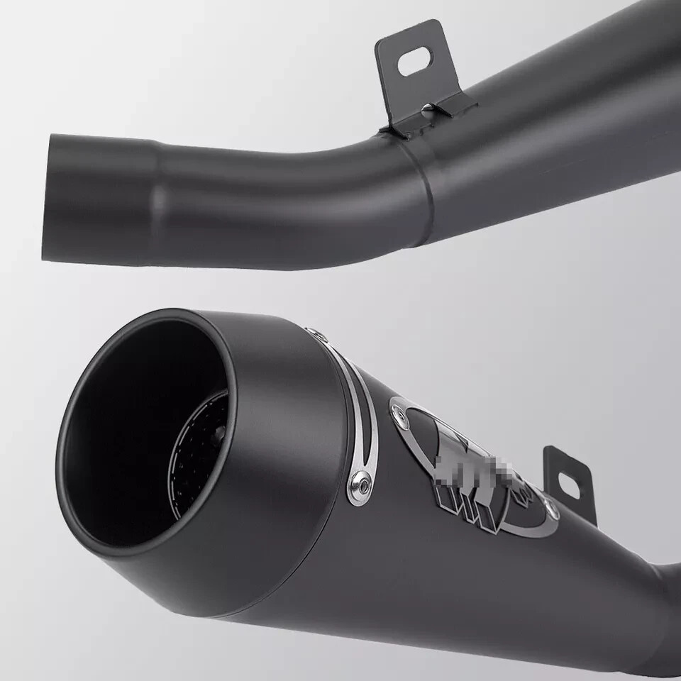 Exhaust Tail Pipe For 20092024 2022 Ninja ZX6R ZX636 Black 55mm