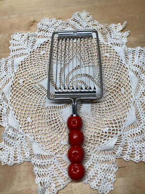 VTG  Stainless Steel Serrated Tomato Egg Avocado Vegetable Slicer