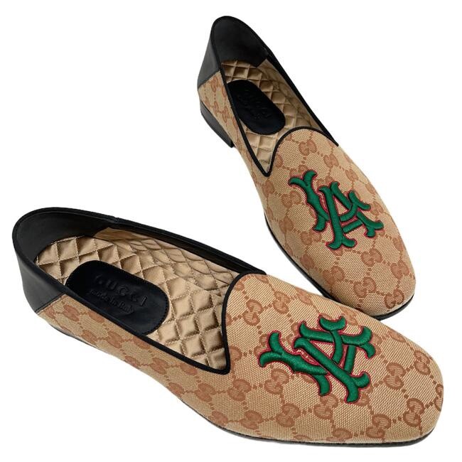 Gucci La Dodgers Collapsible Heel Baseball Monogrammed GG  display picture 1