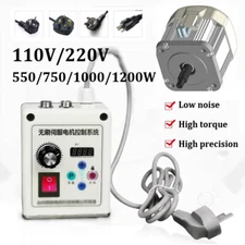 Permanent Magnet Servo Motor 550W-1.2KW Controller Driver Face Mount Woodworking