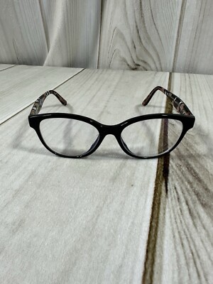 BURBERRY London Women's 53mm Prescription Eyeglases Model B2278-F Black Luxury