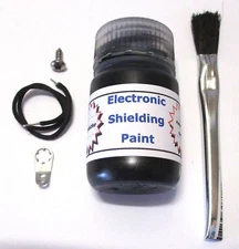 Military GRADE Carbon Graphite Electronic Shielding Paint KIT Conductive