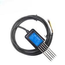 Measure Soil Moisture Temperature Humidity PH NPK 4-20mA 0-5V RS485 Soil Sensor