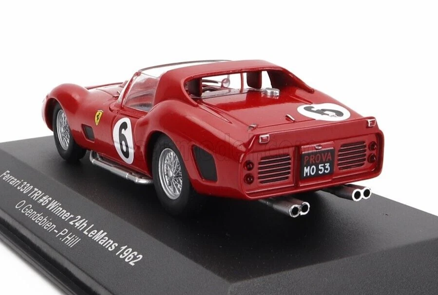 IXO 1/43 FERRARI TRI/LM #6 WINNER LE MANS 1962 O.GENDEBIEN & PHIL HILL LM1962 - Image 4 of 4