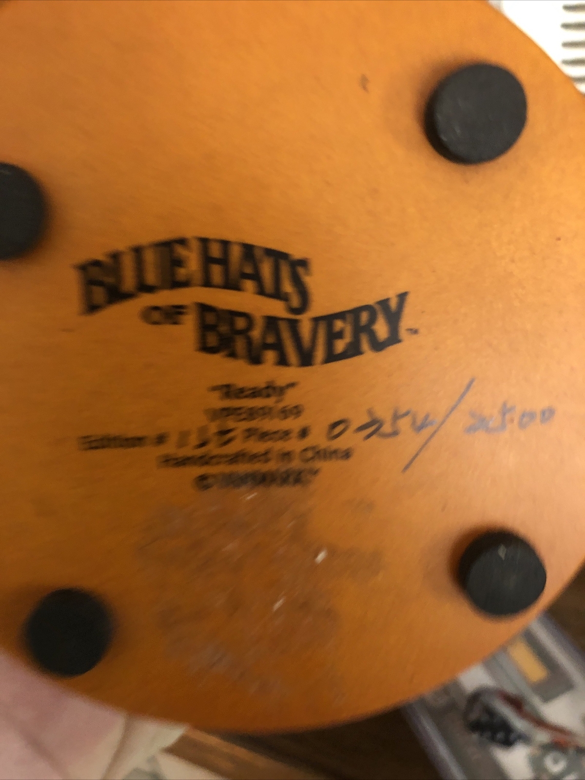 Vanmark Blue Hats Of Bravery Ready Numbered Police Figurine eBay