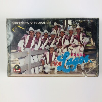 CASSETTE BANDA LOS LAGOS VIRGENCITA DE GUADALUPE SUPERMAN TONTA AMIGO RARE TAPE