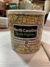 North Carolina 100 Piece Magnetic Puzzle-GeoToys-Complete Pre Owned