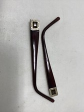 FENDI F750R 200 135mm BROWN TEMPLE ARM PARTS VX04