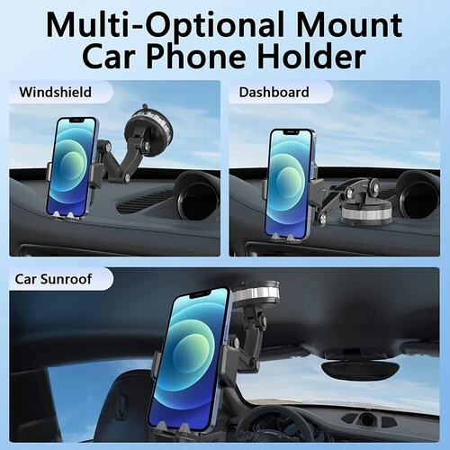 Universal Auto LKW Halterung Handy Halter Ständer Armaturenbrett/Windschutzscheibe für Handy - Bild 4 von 13