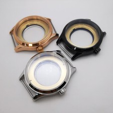 42mm sapphire glass watch case fit NH35 NH36 Miyota 8215 DG2813 ETA2836 movement