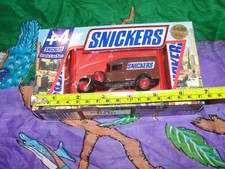 VINTAGE SNICKERS DELIVERY TRUCK WITH VINTAGE BARS