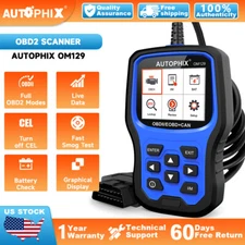 AUTOPHIX OM129 Automotive Code Reader Battery Test OBD2 Diagnostic Scanner Tool